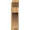 Ekena Millwork Westlake Slat Rough Sawn Outlooker, Western Red Cedar, 8"W x 30"D x 30"H OUT08X30X30WTL06RWR - alternate 2